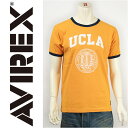 Avirex ArbNX  vgK[TVc UCLA V[ / AVIREX S/S CREW NECK PRINT RINGER TEE 