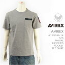 yKizAVIREX ArbNX |Pbg TVc io pb` AVIREX S/S NAVAL PATCH T-SHIRT 6163356-14yE~^[z