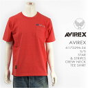 yKizAVIREX ArbNX |Pbg TVc  S AVIREX S/S STAR & STRIPES T-SHIRT 6173296-34yE~^[Ez