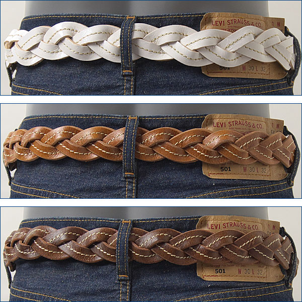�����Х륮��꥽�󡦥�å��塦�쥶���٥�� / 35mm ( LEATHER BELT 01010076 )
