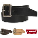 【日本製 国内正規品】Levi 039 s リーバイス レザーベルト ギャリソンバックル プレミアム 40mm Levi 039 s Leather Belt Made in Japan Premium 12116311 72616311【送料無料】