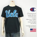 Champion MADE IN USA `sI T-1011 US  vgTVc UCLA / Champion MADE IN USA T-1011 US PRINT T-SHIRT C5-D303-396