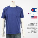 Champion `sI ChCUSA T1011  |Pbg TVc i CHAMPION MADE IN USA T1011 US POCKET T-SHIRT C5-V305-348yKi/čz