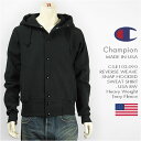 yEčzChampion `sI ChCUSA o[XEB[u Xibv XEFbgp[J[ Champion MADE IN USA REVERSE WEAVE SNAP HOODED SWEAT SHIRT C5-E103-090ysmtb-tkz