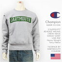 yčzChampion `sI ChCUSA o[XEB[u N[lbN XEFbgVc _[g}Xw CHAMPION MADE IN USA REVERSE WEAVE CREW NECK SWEAT SHIRT DARTMOUTH COLLEGE C5-J002-077 yg[i[EAJEz