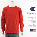 yčzChampion `sI ChCUSA T1011 O  TVc Champion MADE IN USA T1011 RAGLAN LONG SLEEVE T-SHIRT C5-Y401-970