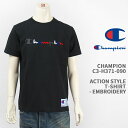 Champion `sI  hJ TVc }`J[S ANVX^C CHAMPION ACTION STYLE T-SHIRT C3-H371-090yKiz