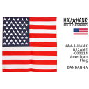 Hav-A-Hank ハバハンク バンダナ HAV-A-HANK BANDANNA PATRIOTIC MADE IN THE USA B22AME-000114【米国製/クリックポスト対応可】