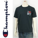 Champion MADE IN USA `sI T-1011 US vgTVc I LOVE NY / Champion MADE IN USA T-1011 US PRINT T-SHIRT C5-B318-371