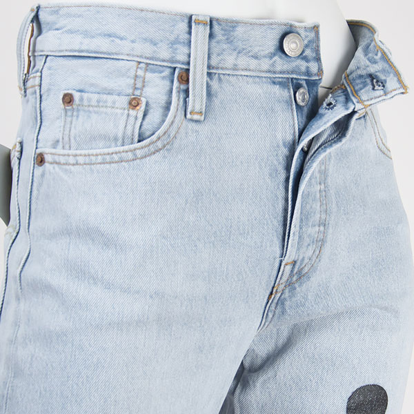【国内正規品】Levi's リーバイス ミッキーマウス レディース 501 クロップド ボタンフライ デニム LEVI'S x Disney COLLECTION MICKEY MOUSE WOMEN'S PREMIUM 501 CROPPED 36200-0009【プレミアム・オリジナル・BIG E レッドタブ・ジーンズ・送料無料】