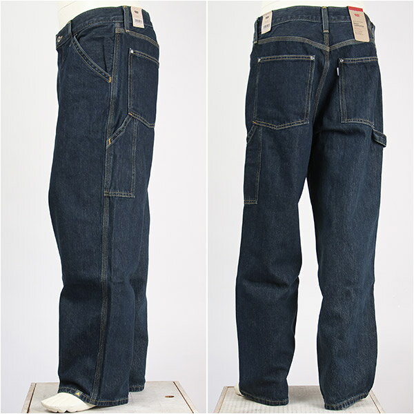 Levi's リーバイス シルバータブ バギー カーペンター LEVI'S SILVER TAB BAGGY CARPENTER A7489-0005【国内正規品/ジーンズ/デニム/リンス/ダークインディゴ】
