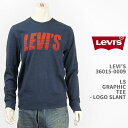 Levi's [oCX  OtBbN TVc Α̃S LEVI'S LS GRAPHIC TEE LOGO SLANT 36015-0009yKiz