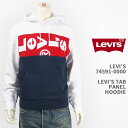 yKizLevi's [oCX ^u pl vI[o[ XEFbgp[J[ Levi's L Tab Panel Hoodie 74591-0000yEAbvPEpb`Et[fB[Evp[J[Ez