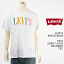 Levi's [oCX S TVc LEVI'S RELAXED TEE 90'S SERIF LOGO 69978-0038yKi/z