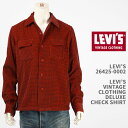 LEVI'S [oCX fbNX `FbNVc LEVI'S VINTAGE CLOTHING DELUXE CHECK SHIRT 26425-0002yKi/LVC/re[W//z