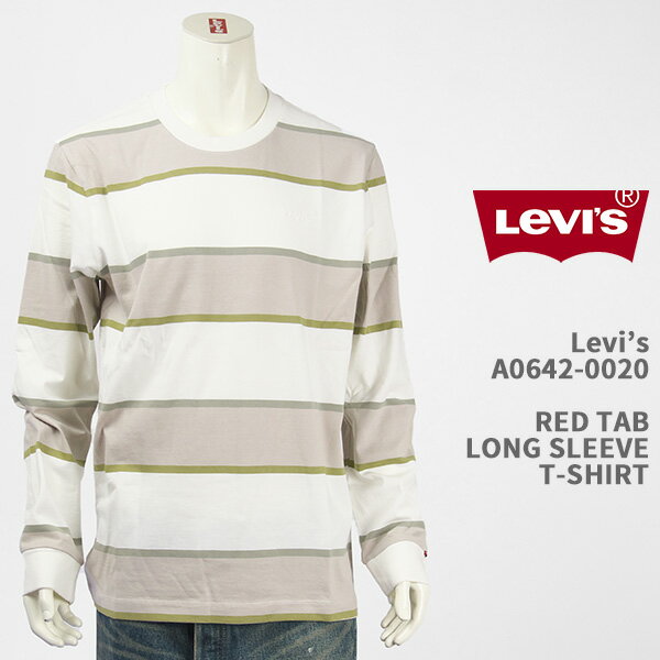 Levi's ꡼Х  T LEVI'S RED TAB LONG SLEEVE T-SHIRT A0642-0020ڹ/ɽ/ݥ/Ĺµ