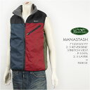 【送料無料】MANASTASH マナスタッシュ リバーシブル ストレッチベスト ストレッチシェル×フリース MANASTASH 2.5 REVERSIBLE STRETCH VEST 7122025-99【smtb-tk】(4)