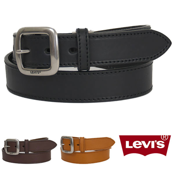 リーバイス・レザーベルト ギャリソン・ステッチ・レザーベルト / 35mm ( Levi's Leather Belt 70216021, 15116021 )