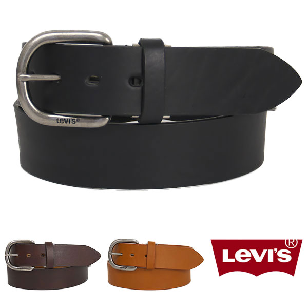 リーバイス・レザーベルト シンプル・ハーネス・レザーベルト / 40mm ( Levi's Leather Belt 70216022 15116022 )