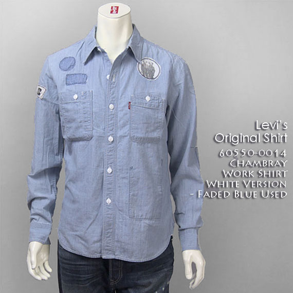 ̵ ꡼Хꥸʥ ֥졼ġʥۥ磻ȥС / ӥå֥졼 ( Levi's Original Shirt 60550-0014 )smtb-tk