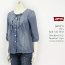 【送料無料】Levi's レディースリーバイス ピーザントトップス ライトウェイトデニム Lady's Levi's Red Tab Shirt 68449-0002【smtb-tk】