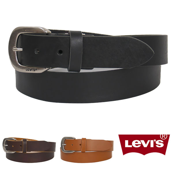リーバイス・レザーベルト ロングサイズ・シンプル・レザーベルト ( Levi's Leather Belt 70216064 15116064 )
