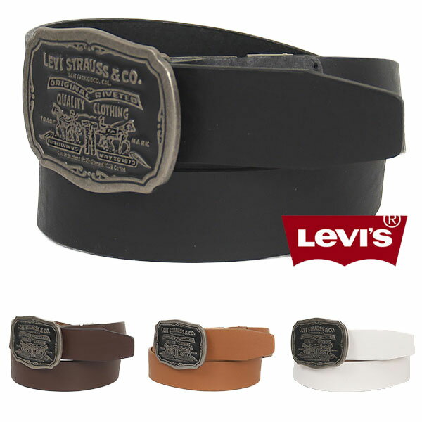 バックルベルト ベルト（メンズ） リーバイス・レザーベルト ツーホース・トップバックルベルト ( Levi's Belt 70216067 15116067 )