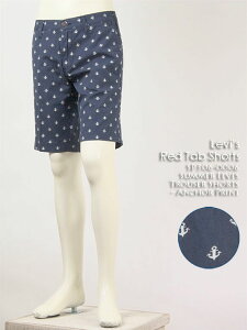 【送料無料】リーバイス・サマーシリーズ・トラウザー・ショートパンツ / アンカープリント ( Levi's Red Tab Shorts SP306-0006 )【ジーンズ】【ハーフパンツ】【smtb-tk】