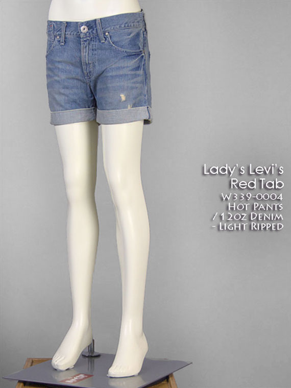レディース・リーバイス・ホットパンツ / 12ozデニム ( Lady's Levi's Red Tab W-Series W339-0004 )【ジーンズ】