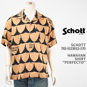 Schott Vbg nCAVc p[tFNg SCHOTT HAWAIIAN SHIRT PERFECTO 782-3123012-170yKi/AnVc/J/z