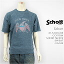 yzSchott Vbg  Rbg XEFbgTVc C[O SCHOTT S/S COTTON SWEAT EAGLE 3163023-88ysmtb-tkz