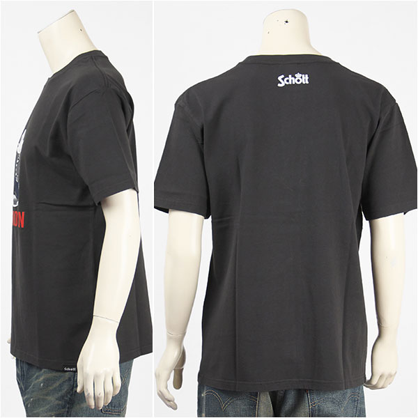 Schott Disney ショット ディズニー ミッキーマウス Tシャツ SCHOTT DISNEY T-SHIR...