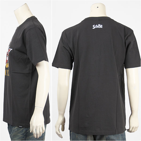 Schott Disney ショット ディズニー ミッキーマウス Tシャツ SCHOTT DISNEY T-SHIR...