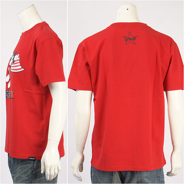 Schott Disney ショット ディズニー ミッキーマウス Tシャツ SCHOTT DISNEY T-SHIR...