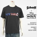 Schott Disney Vbg fBYj[ ~bL[}EX TVc SCHOTT DISNEY TEE NEW YORK MICKEY MOUSE 3113100-09yKi/z