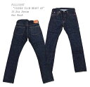 FULLCOUNT（フルカウント）“1109XX SLIM HEAVY OZ”15.5オンスデニムワンウォッシュ済みバックポケットステッチ無し、赤タブ無しタイプFL-1109XX-19 ジーンズ メンズ ストレート アメカジ 国産 日本製 男性