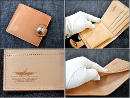 Funny5CENTCOINHEADBILLFOLDfn-CHBf-PLプレーンタイプ財布ウォレット本革革皮新品ファニー