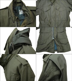 Buzz Rickson's Coat, Man's, Field, Type M-65 BR11702: Olive Drab