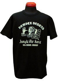 BUZZRICKSON'Sバズリクソンズ“BOMBERBARONS”半袖Tシャツ2018年モデルBR77942-18ss【クリックポスト対応商品(メール便(日本郵便))】メンズアメカジ男性半袖Tシャツ