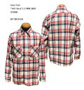 Sugar CaneiVK[P[j gTwill CheckhL/S WORK SHIRT SC28960-22AWY AJW j  Vc { Y