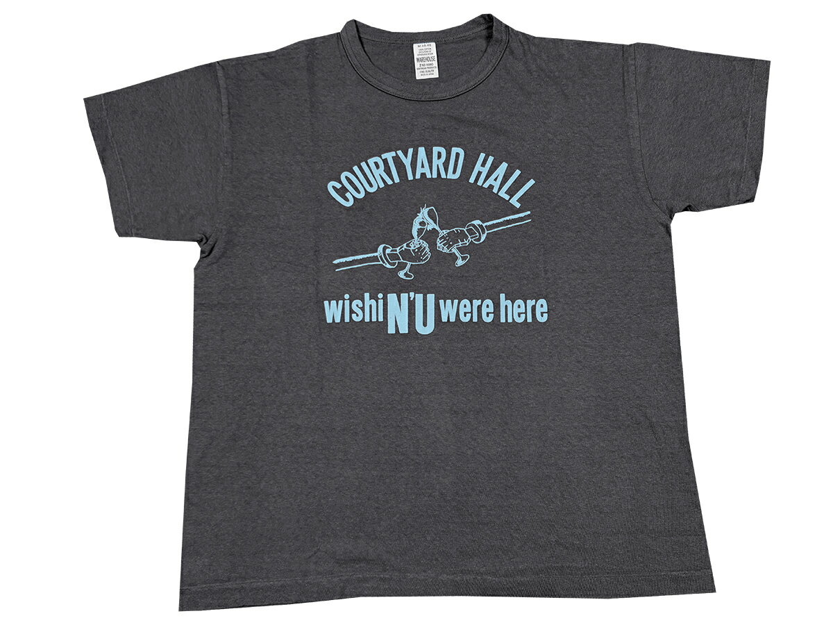 WareHouse（ウェアハウス）“2ND-HAND ”SERIESLot 4064 “courtyard hall ” S/S T-SH...