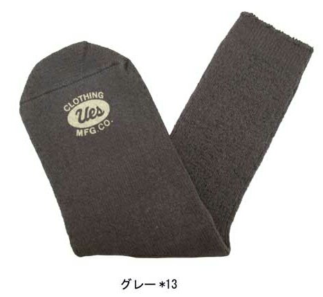 2021年4月よりの新規格サイズ表記対応商品Ues(ウエス)SX-0ムラ糸3本撚り先染めソックスUes-SX-0「P」【代引き不可】【クリックポスト対応商品】Uesウエス靴下ソックス