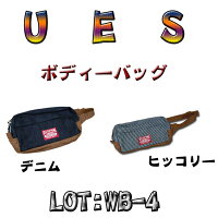 Ues(ウエス)No.WB-4“ボディーバッグ”Ues-WB-4「P」