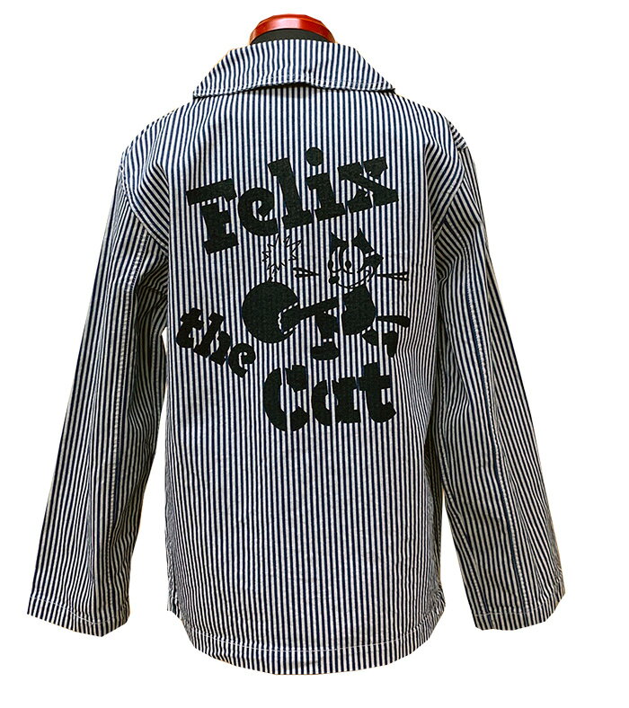 TOYS McCOY (トイズマッコイ) NAVY COVERALL HICKORY STRIPED”FELIX THE CAT”TMJ2004「P」メンズ アメカジ 男性