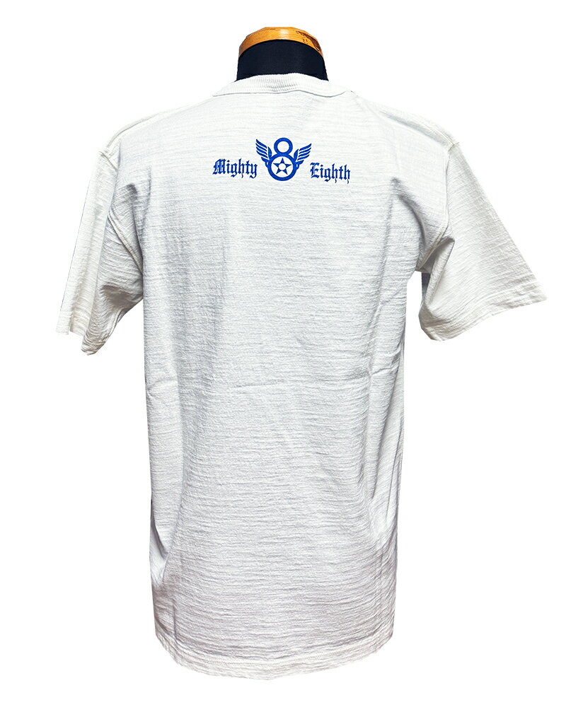 BUZZ RICKSON'S バズリクソンズ SLUB YARN T-SHIRT560th BOMB SQ. 半袖Tシャツ2024年生産モデルBR79366-24ssメンズ アメカジ 男性 半袖Tシャツ