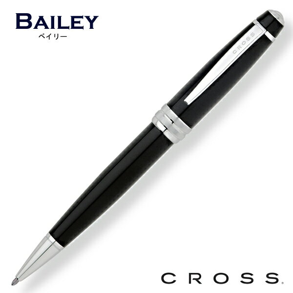 CROSS ボールペン クロス CROSS ボールペン A.T.クロス ベイリーペン BAILEY PEN AT0452 3色展開：ブラック/レッド/ブルー 日本正規品 ネコポスOK クリックポストOK