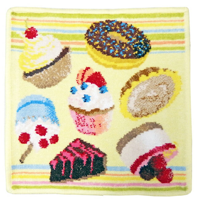 フェイラー FEILER ハンカチ ハンドタオル タオルハンカチ カップケーキ 25 x 25cm CUPCAKE480103 熨斗不可 ネコポスOK クリックポストOK