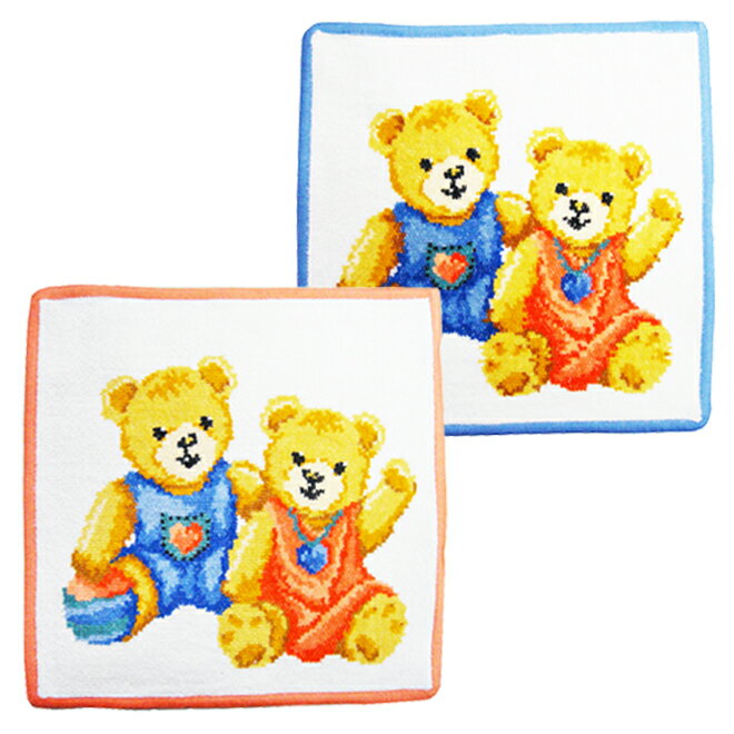 フェイラー FEILER ハンカチ ハンドタオル タオルハンカチ TEDDY KIDS テディキッズ 25 x 25cm テディベア くま 熨斗不可 ネコポスOK クリックポストOK