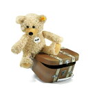 シュタイフ テディベア シュタイフ Steiff テディベア チャーリー ダングリング テディベア スーツケース 30cm Charly dangling Teddy bear in suitcase 12938 スーツケース付き くま ぬいぐるみ 熨斗不可