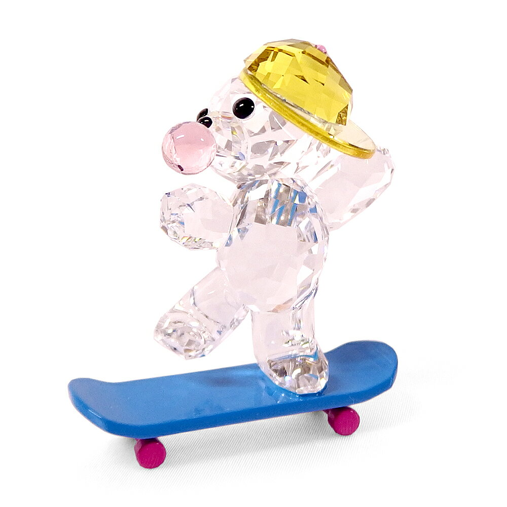 スワロフスキー SWAROVSKI クリスタル フィギュア クリスベア Kris Bear スケーターベア Skaterbear #5619208 送料無料